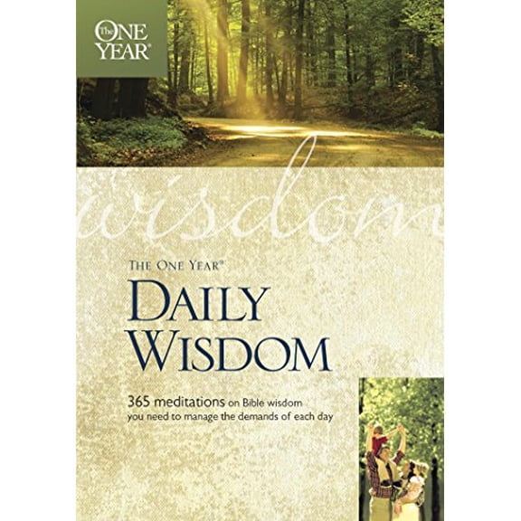 Pre-Owned The One Year Daily Wisdom (Paperback) 1414314965 9781414314969