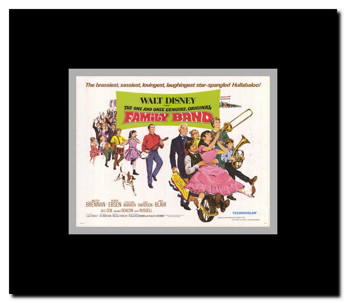 The One and Only Genuine Original Family Band Framed Movie Poster