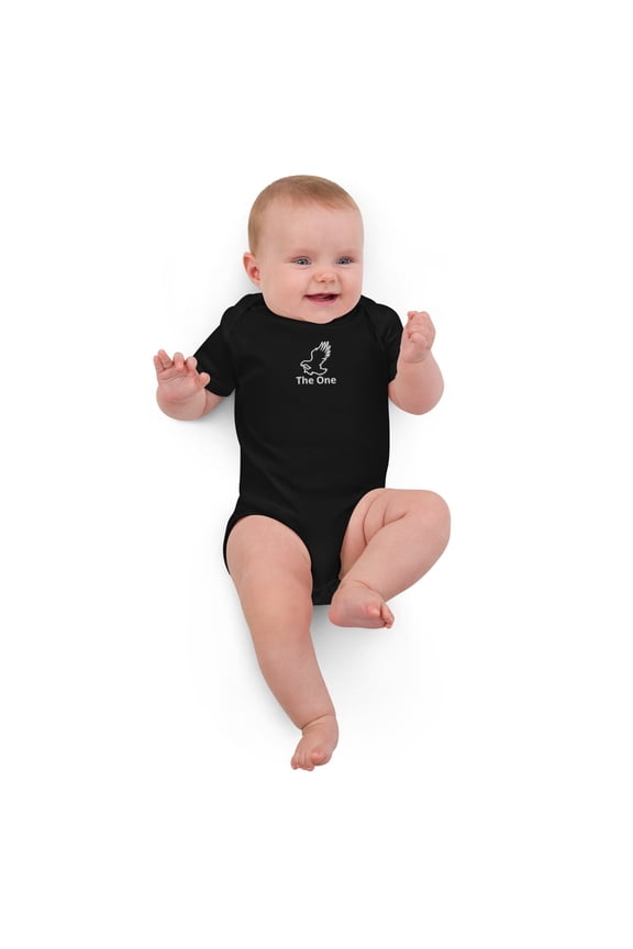 The One baby bodysuit