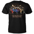 thumbnail image 1 of The One with The Most Drums Wins T-Shirt (Medium, Black), 1 of 4