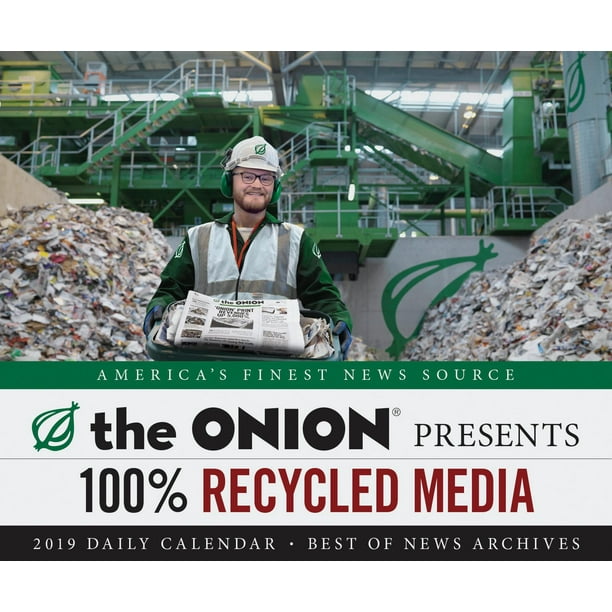 The Onion 2019 Daily Calendar 100 Recycled Media (Calendar