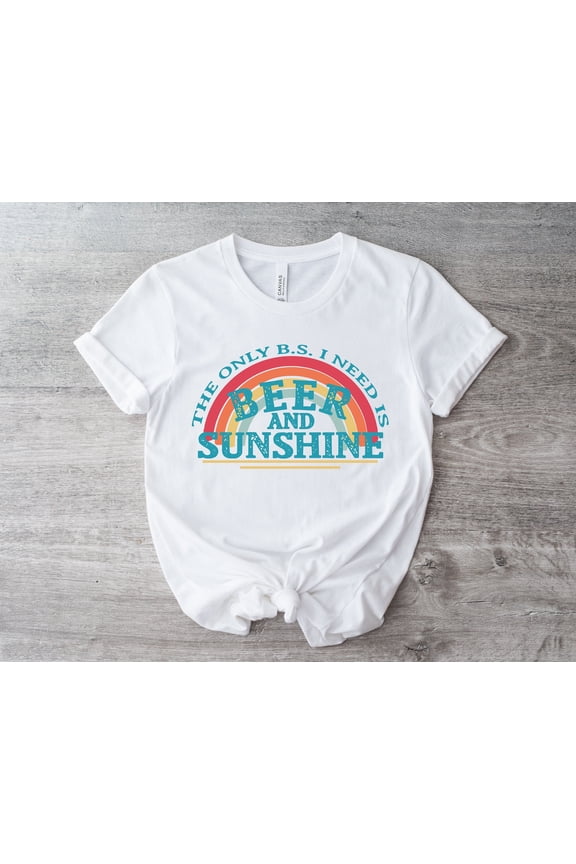 The Only BS I Need is Beer and Sunshine Shirt,Lake ShirtFamily Matching Shirt,Cruise 2022