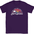 thumbnail image 1 of The Only BS I need Is Beer and Sunshine T-Shirt Funny Beach Drinking Humor Tee - Purple, XL, 1 of 1