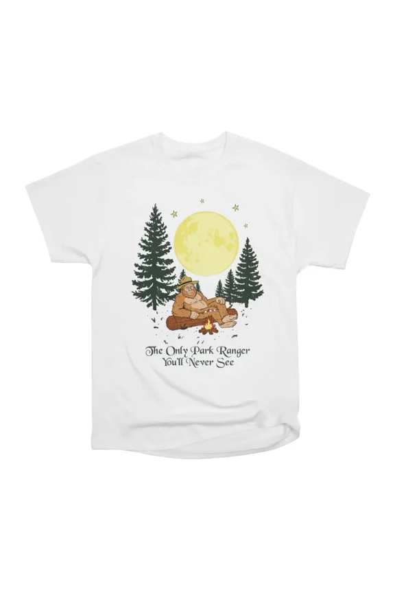 The Only Park Ranger Youll Never See T-Shirt Tee Gift For Him Merch For Her Apparel For Fr