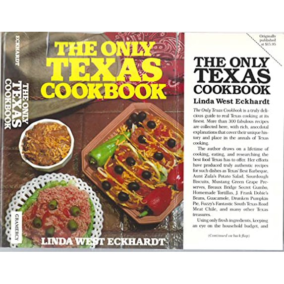 Pre-Owned The Only Texas Cookbook Hardcover