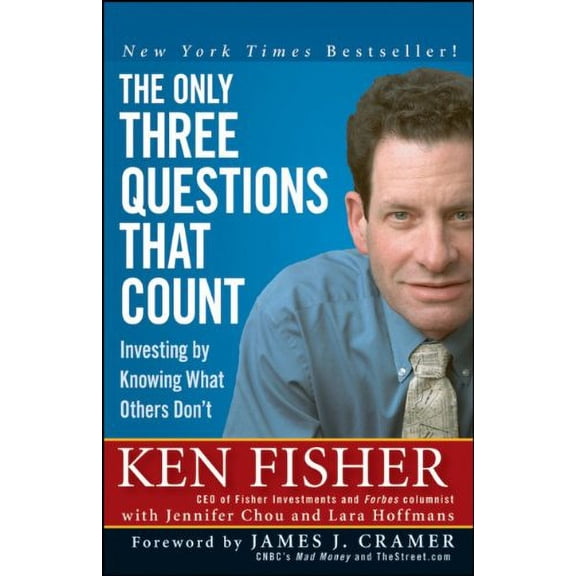 Pre-Owned The Only Three Questions That Count: Investing by Knowing What Others Don't (Paperback) 0470292679 9780470292679