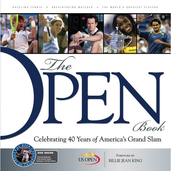 The Open Book : Celebrating 40 Years of America's Grand Slam (Hardcover)