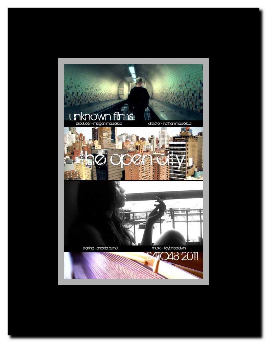 The Open City Framed Movie Poster