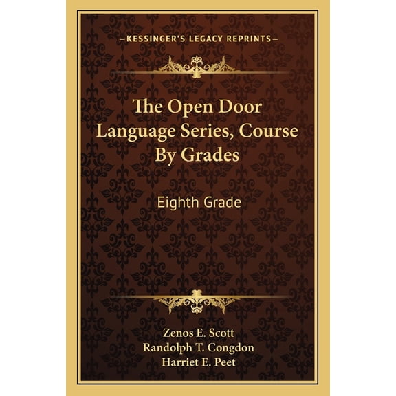 The Open Door Language Series, Course By Grades : Eighth Grade (Paperback)