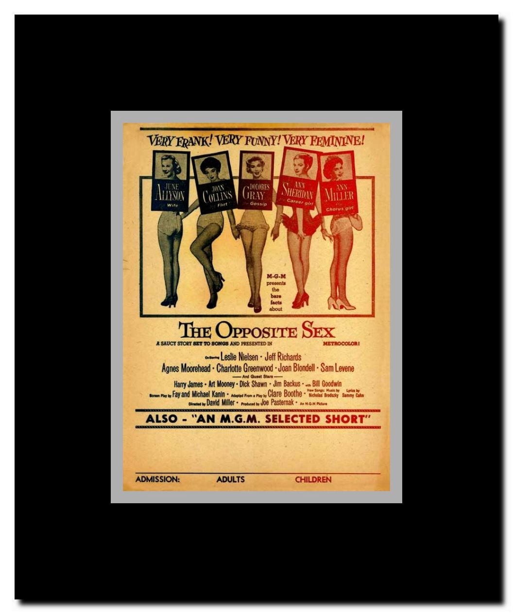 The Opposite Sex Framed Movie Poster