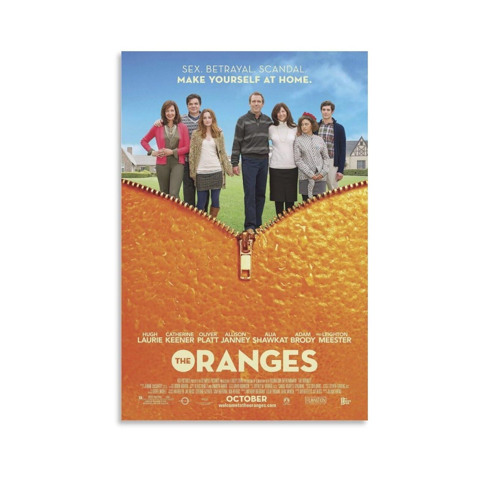 The oranges movie poster room aesthetic poster print art wall painting