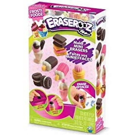 The Orb Factory Eraserooz: Frosti Foodz Make Mini Erasers