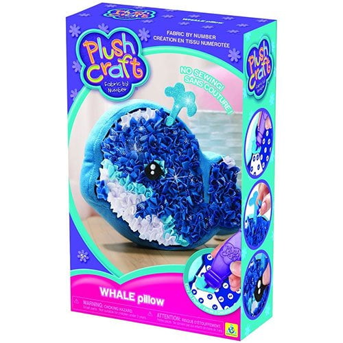 The Orb Factory PlushCraft Whale Pillow