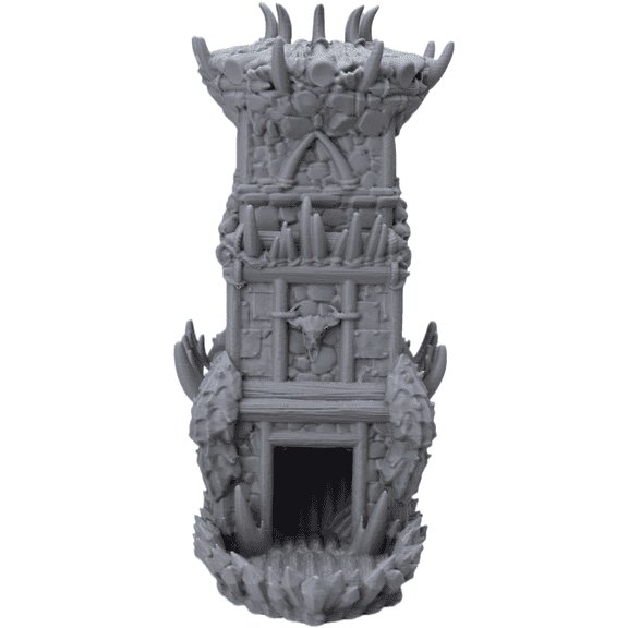 Magic Gifts & Goodies Orc Dice Tower - 8 inch Tall, 3D Printed, DND Accessories, Dice Tower, 1 Count