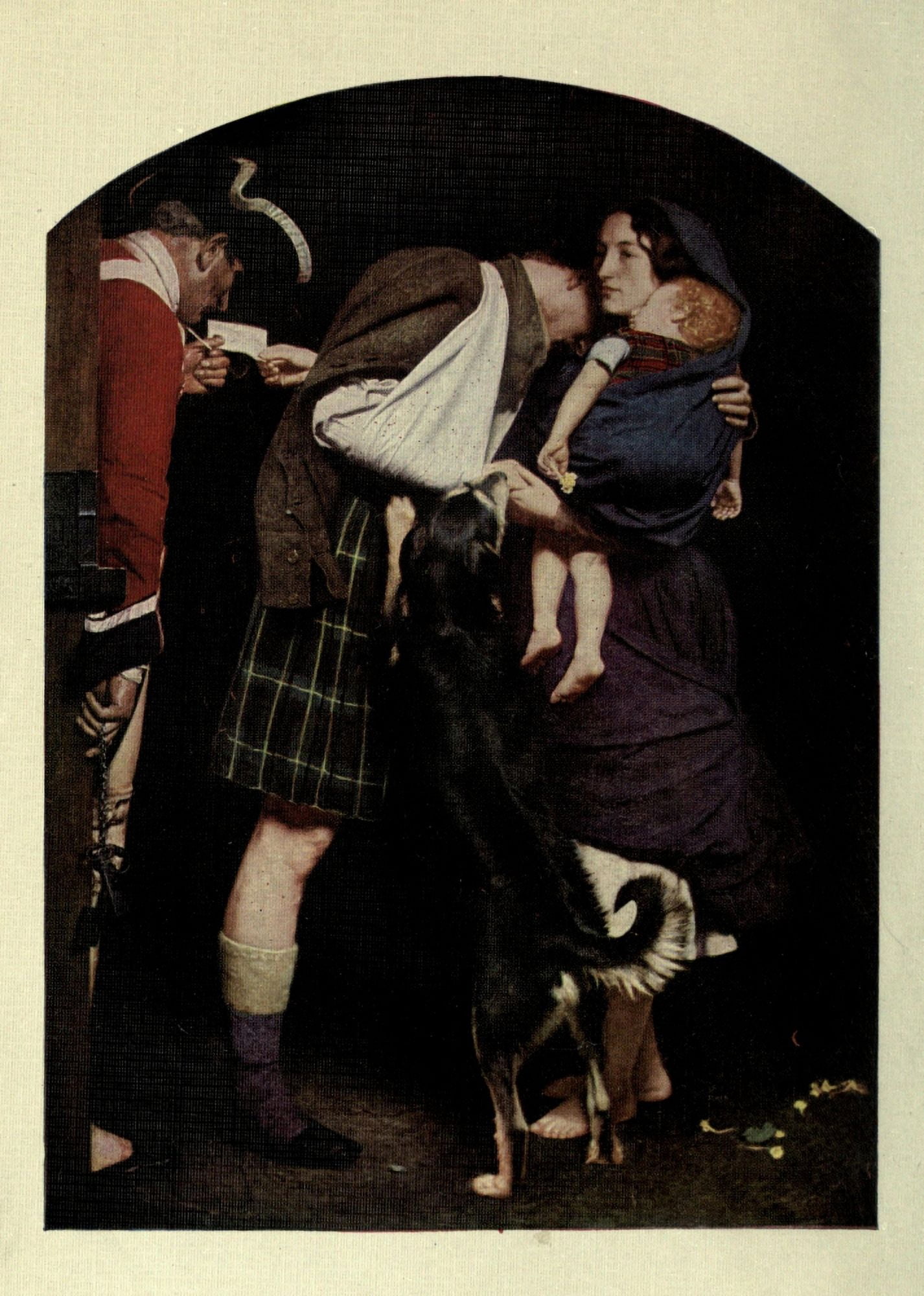 The Order of Release Millais 1908 Canvas Art - John E Millais (18 x 24)