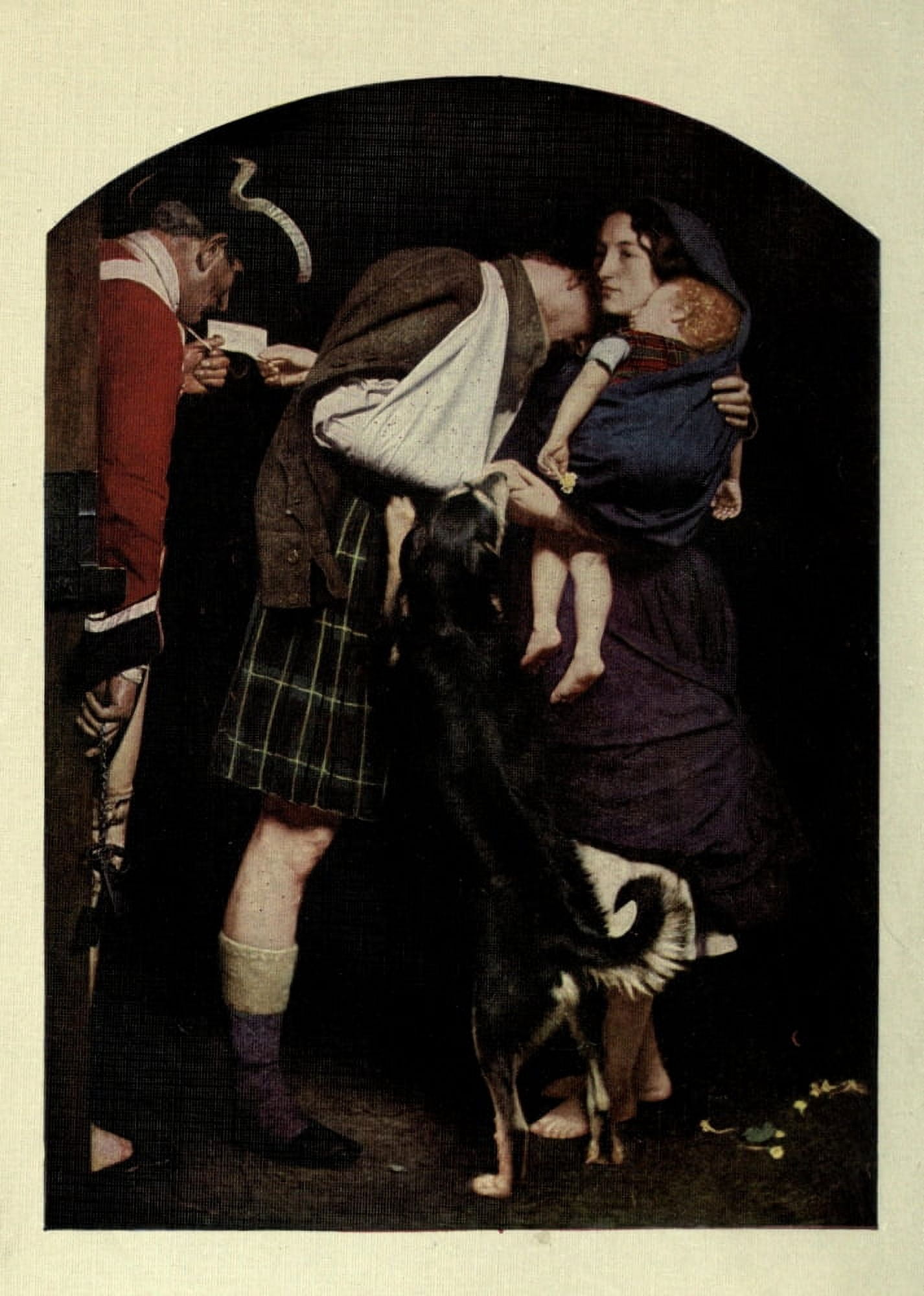 The Order of Release Millais 1908 Canvas Art - John E Millais (24 x 36)