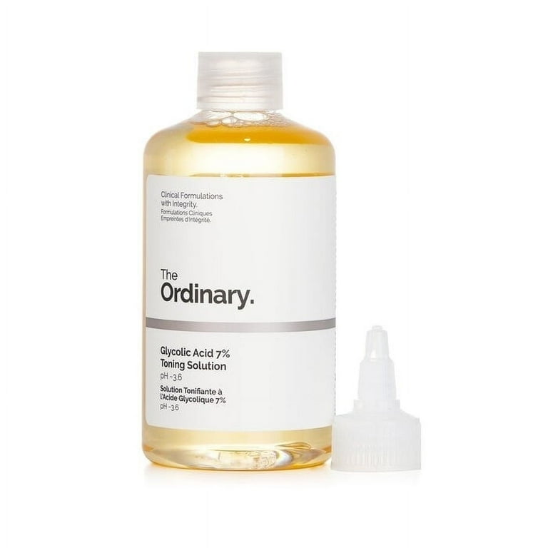 The Ordinary Glycolic Acid 7% Toning Solution 240ml/8oz - Exfoliating &  Peeling, Free Worldwide Shipping