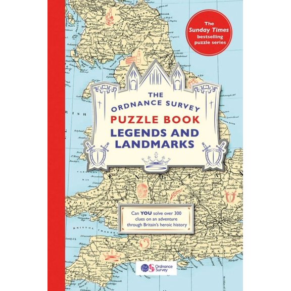 The Ordnance Survey Puzzle Book: Legends and Landmarks (Paperback)