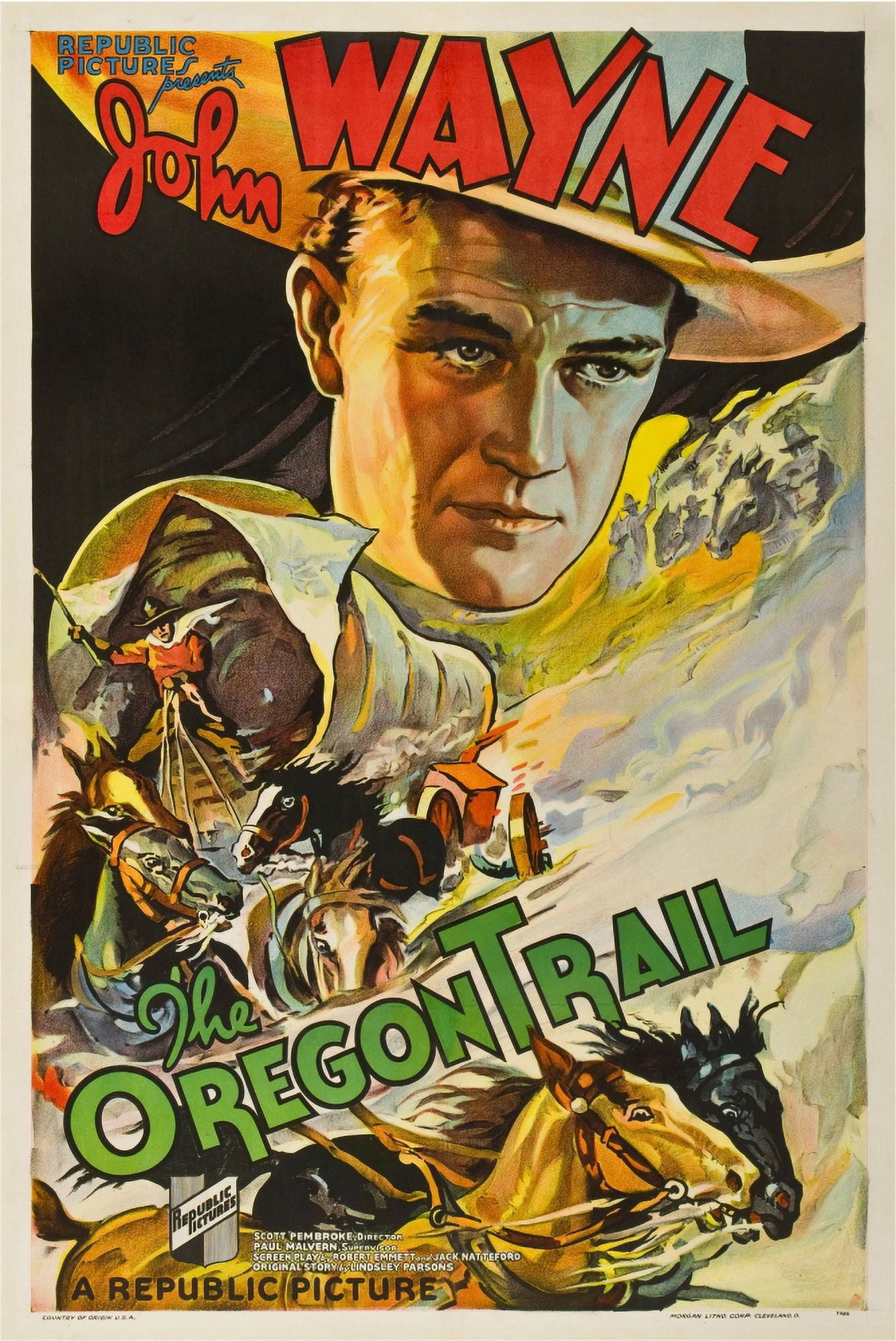 The Oregon Trail Canvas Art - (11 x 17)