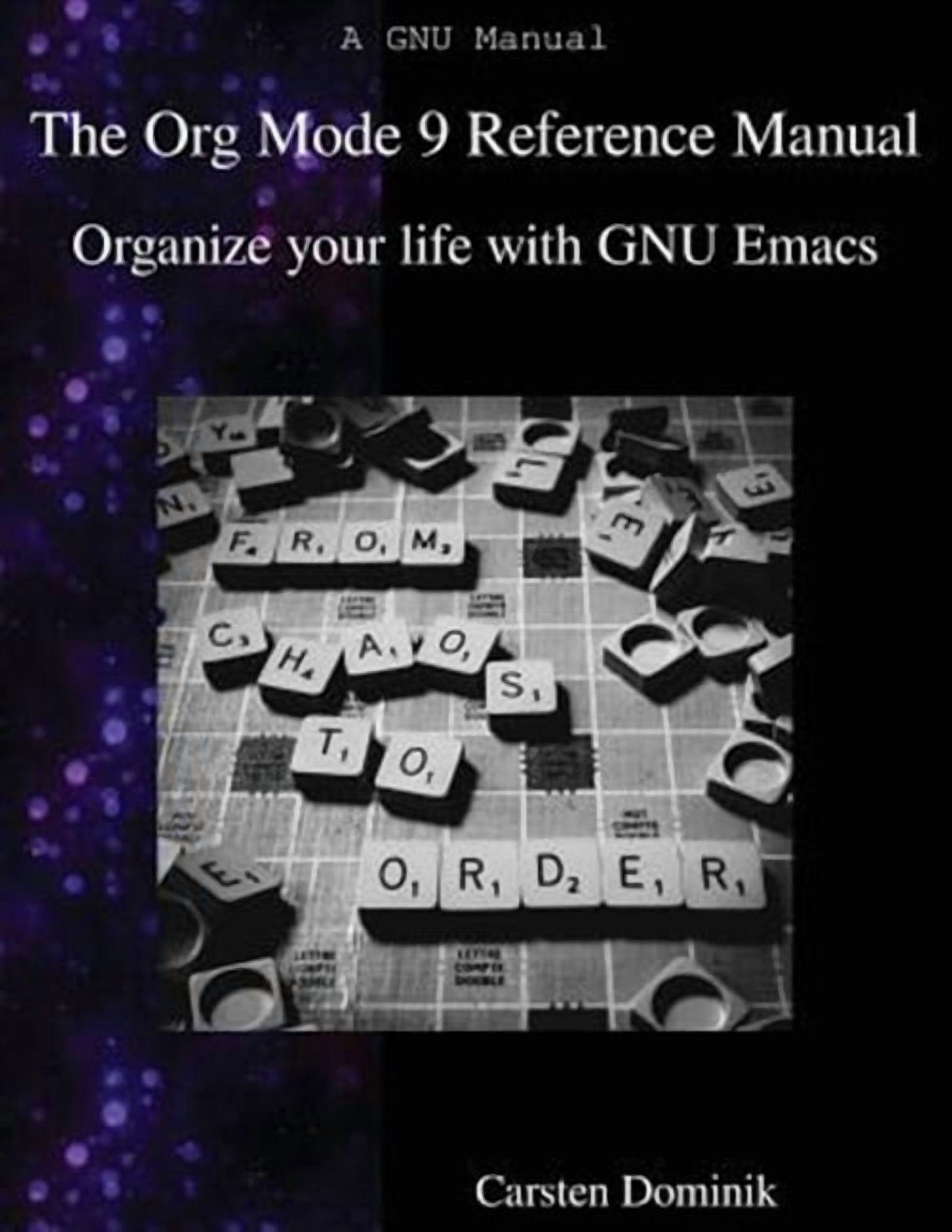 The Org Mode 9 Reference Manual (Paperback) - Walmart.com
