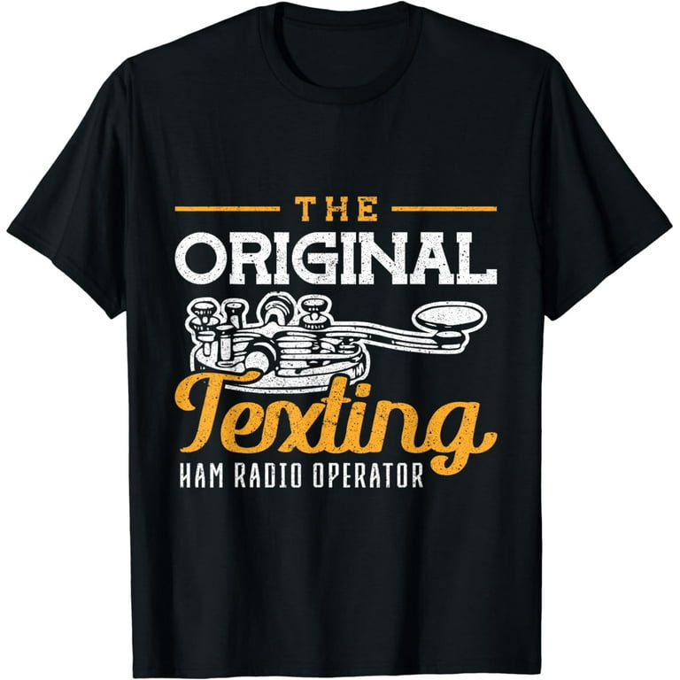 Morse Code T Shirt Ham Radio Operator Morse Code T Shirt Ham Radio Operator