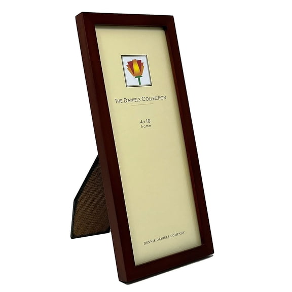 The Original 41  GALLERY WOODS 4x10 panoramic dark walnut-brown by Dennis Daniels - 4x10