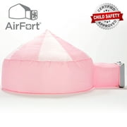The Original AIR FORT Build A Fort in 30 Seconds, Inflatable Fort for Kids (Pretty in Pink)