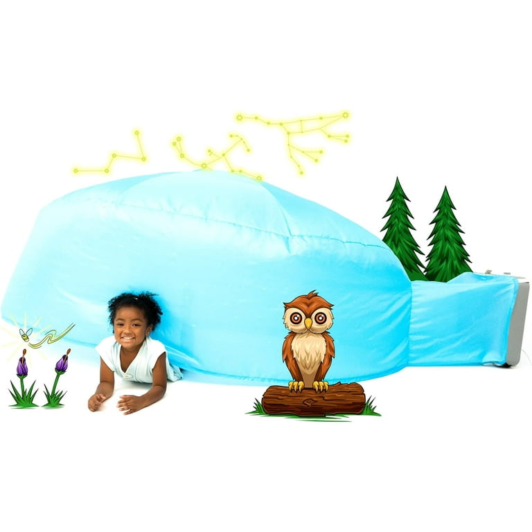 AirFort Original Large Child Hideaway Play Tent Quick Build Fort for Kids 3 12 Walmart