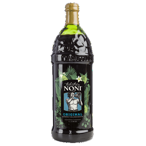 The Original Authentic TAHITIAN NONI Juice by Morinda (Single 1 Liter Bottle) - 34 fl oz
