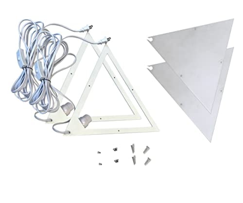 The Original Beacon Triangle Corner Light, Plug-in 17' Cord, 2-Pack ...