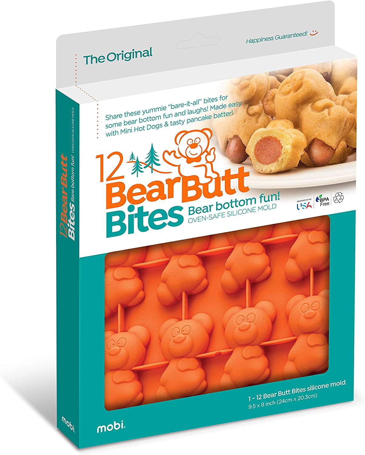 "The Original" Bear Butts “Pigs in a Blanket” Snack with a Twist