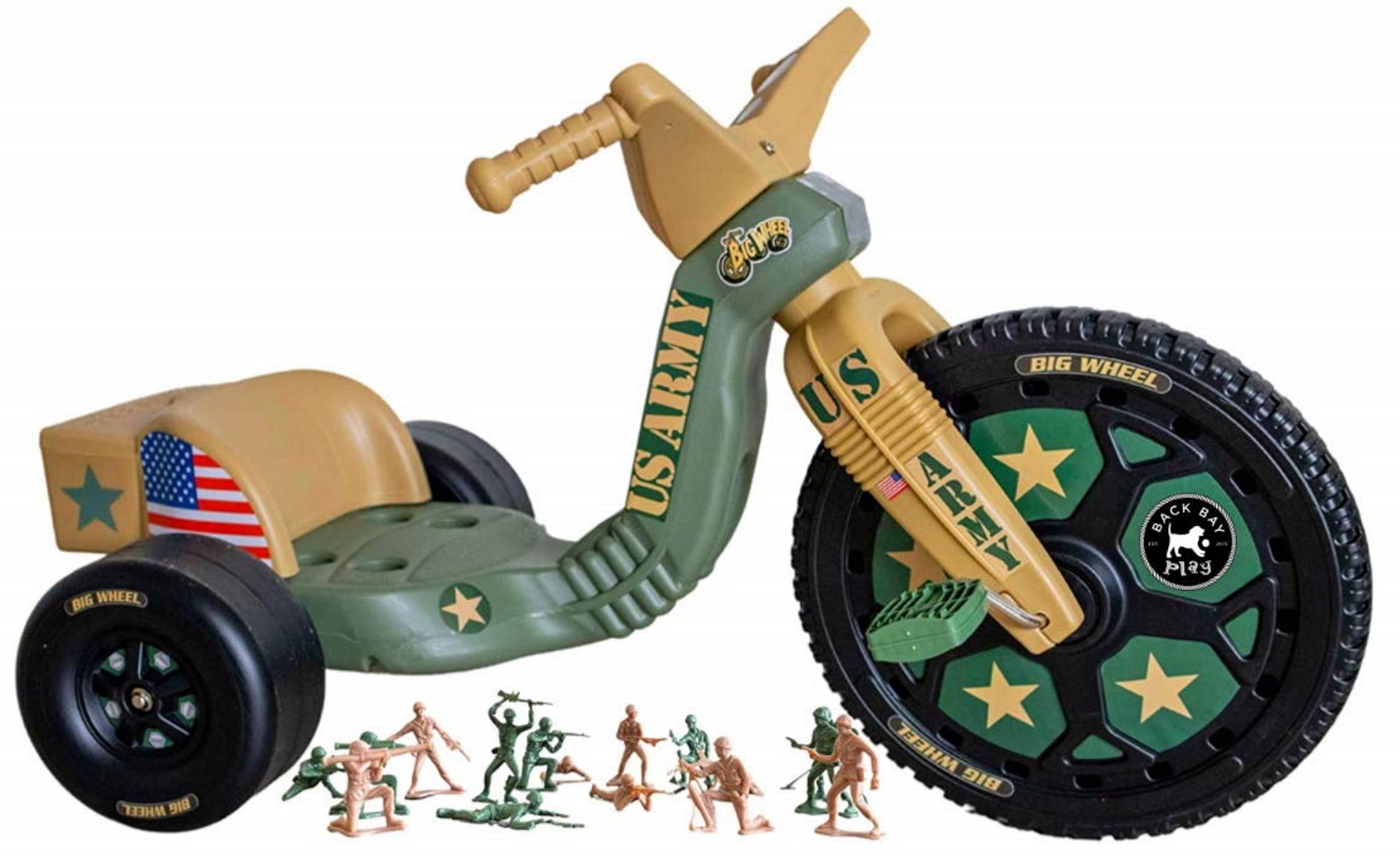 希少車　Radio Flyer deluxe ビッグフライヤー トライク 三輪車 Radio Flyer Deluxe Big Flyer, Red Chopper Style Kids
