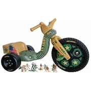 The Original Big Wheel 16 Inch Tricycle Big Wheel for Kids 3-8 Boys Girls Trike - Special Army Edition with 72 Military Figures