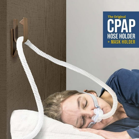 The Original CPAP Hose Holder + Mask Holder- Mocha Color