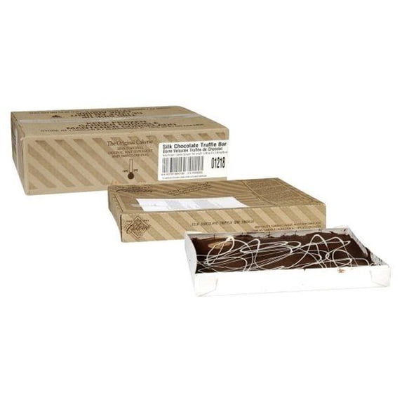 The Original Cakerie Silk Chocolate Truffle Dessert Bar -- 2 per case.