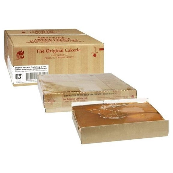 The Original Cakerie Sticky Toffee Pudding Dessert Cake -- 2 per case.