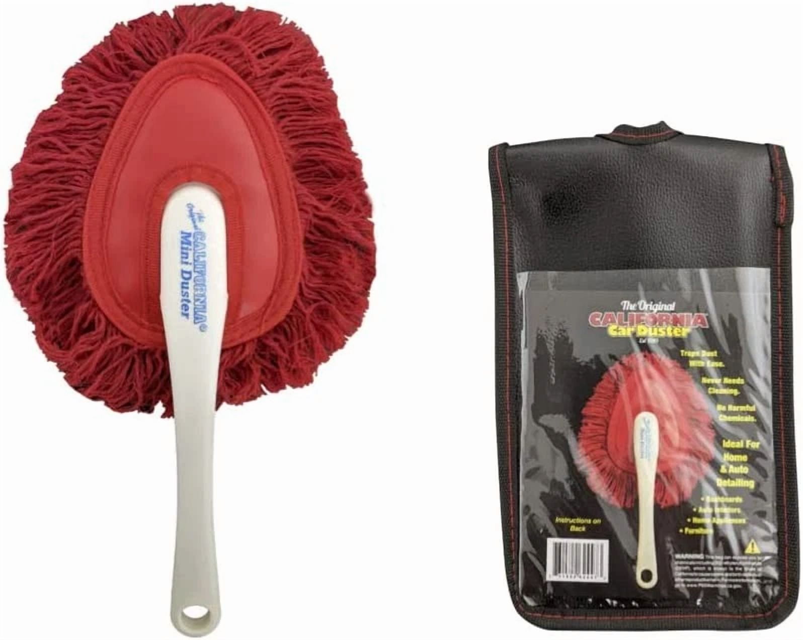 The Original California Mini Car Duster 62447 Dash Duster With Storage Case