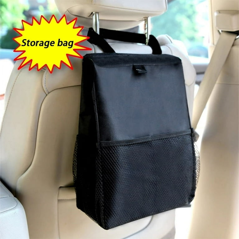 The Original Car Can Multifunctional Car Organizer for Storage & Trash  Waterproof Storage Bag with Wide Opening