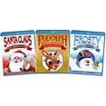 thumbnail image 1 of The Original Christmas Classics Giftset (Santa Claus: Is Comin To Town!Rudolph: The Red-Nosed ReindeerFrosty: The Snowman) (Blu-Ray), 1 of 1