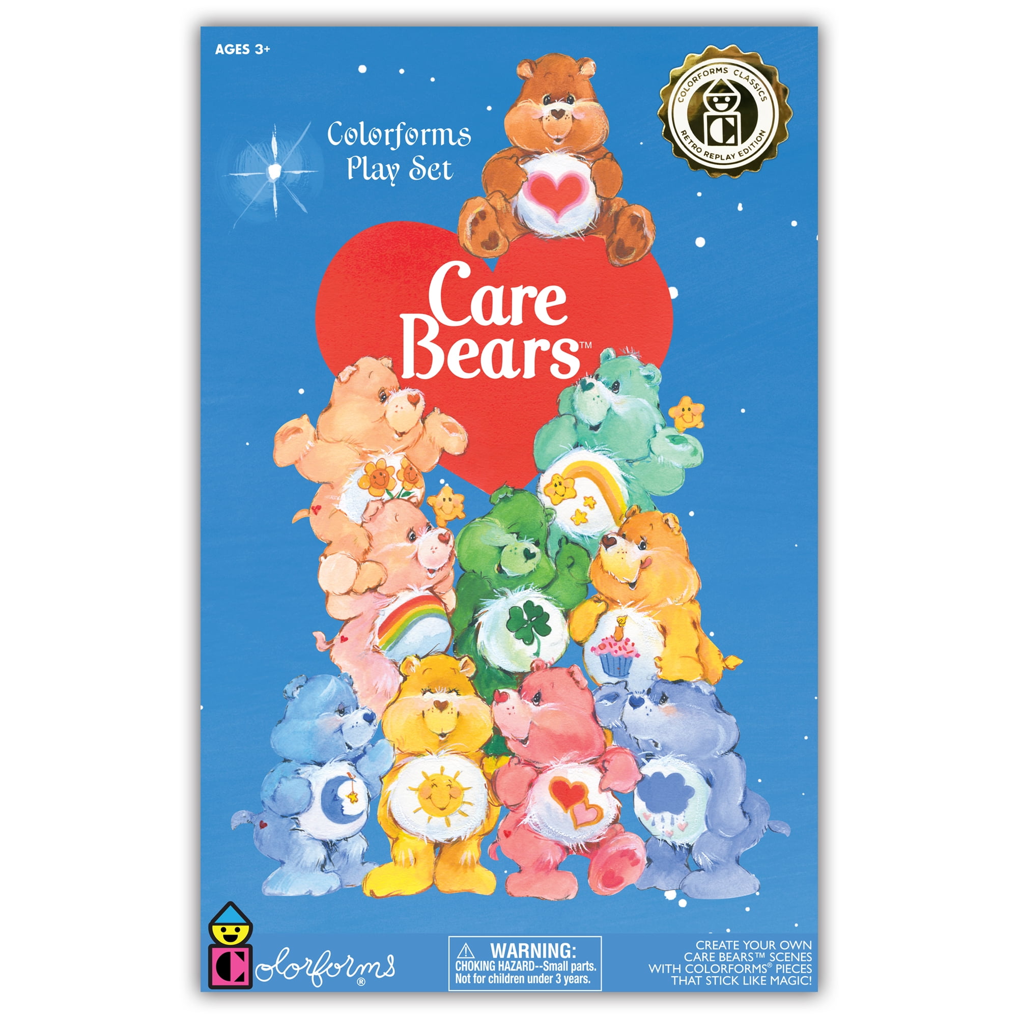 The Original Classic Colorforms - Care Bears - Walmart.com