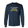 thumbnail image 1 of The Original Computer Sarcastic Novelty Gift Idea Adult Humor Funny Men's Long Sleeve Shirts, 1 of 3