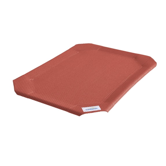 The Original Coolaroo Elevated Pet Dog Bed Replacement Cover, Large, Terracotta