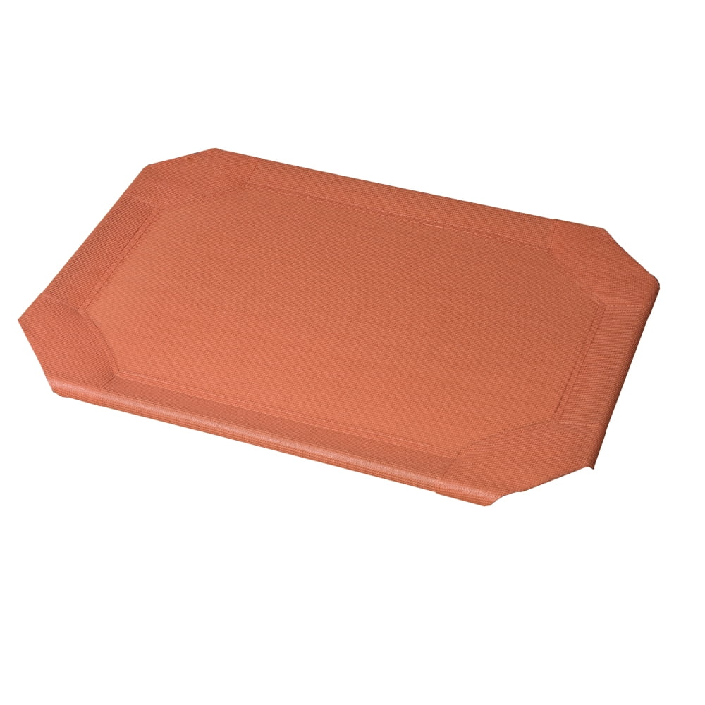 The Original Coolaroo Elevated Pet Dog Bed Replacement Cover, XLarge, Terracotta