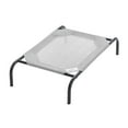 thumbnail image 1 of The Original Coolaroo Elevated Pet Dog Bed, Indoor & Outdoor Use, Durable, Cooling, Gray, Small, 34.75" L x 22" W x 8" H, 1 of 6