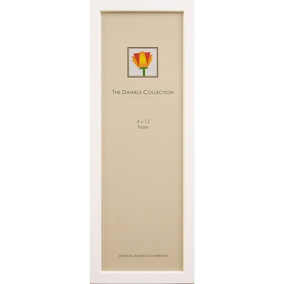 The Original DANIELS W41  GALLERY WOODS Bright White finish 4x12 panoramic by Dennis Daniels - 4x12