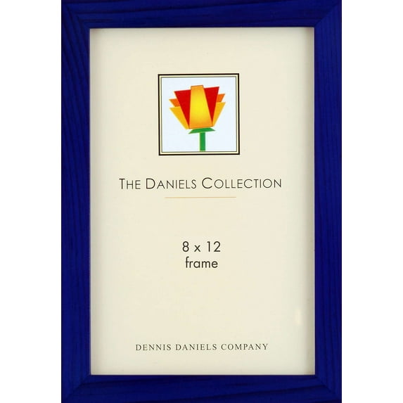 The Original DANIELS W41 GALLERY WOODS blue-stain finish 8x12 frame by Dennis Daniels - 8x12