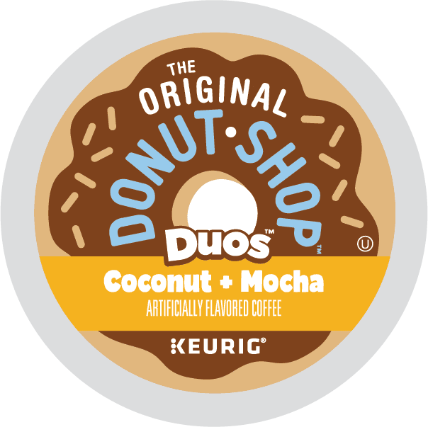 The Original Donut Shop Coconut Mocha Coffee Keurig K-Cup Pod, Medium Roast 96ct