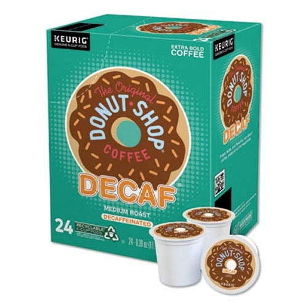 The Original Donut Shop DECAF Coffee, Medium Roast. 24 K-Cup Pods