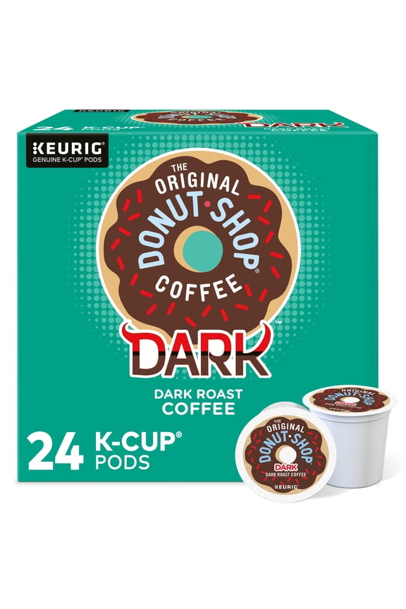 , Dark Roast K-Cup Coffee Pods, 24 Count
