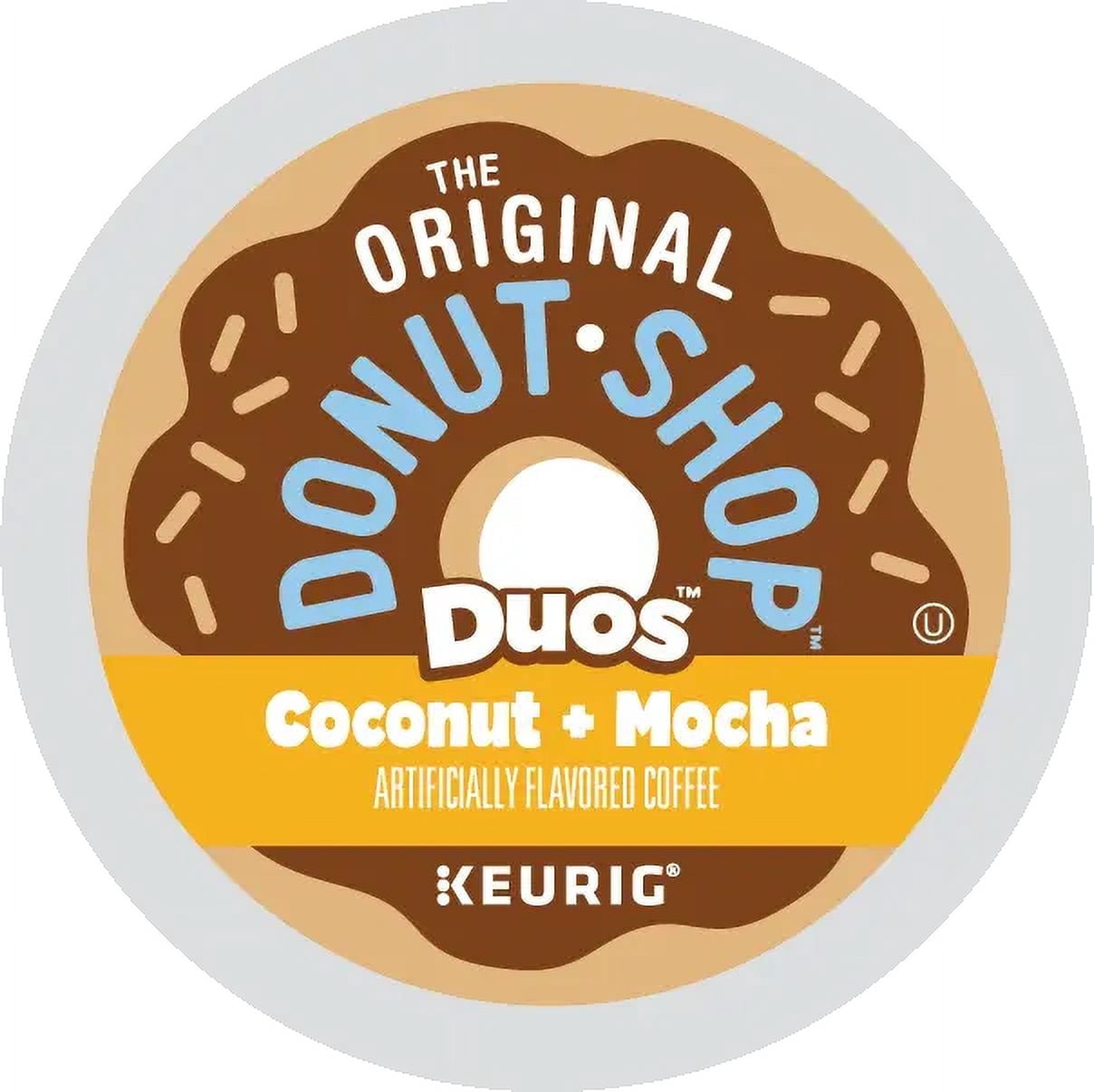 The Original Donut Shop Duos Coconut + Mocha 24 K-Cups, Medium Roast,